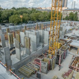 Ход строительства в ЖК «Петровский парк II» за Апрель — Июнь 2023 года, 2