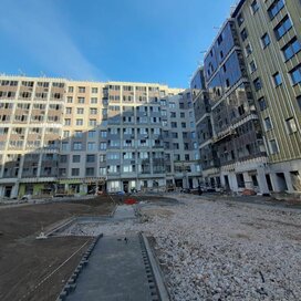 Ход строительства в ЖК «Пироговская Ривьера» за Июль — Сентябрь 2023 года, 1