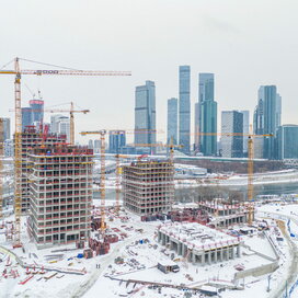 Ход строительства в ЖК River Park Кутузовский за Октябрь — Декабрь 2023 года, 4