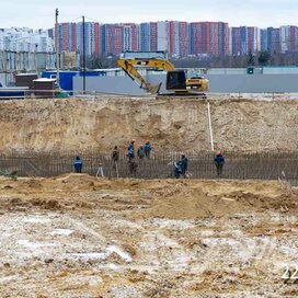 Ход строительства в жилом районе «Деснаречье» за Октябрь — Декабрь 2023 года, 2