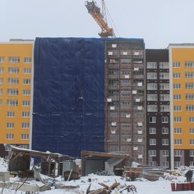 Ход строительства в ЖК «Новая Кузнечиха» за Октябрь — Декабрь 2023 года, 5