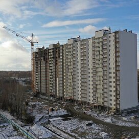 Ход строительства в жилом массиве Радуга Сибири за Октябрь — Декабрь 2023 года, 4