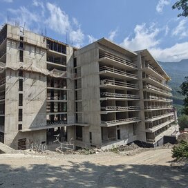 Ход строительства в гостиничном комплексе «Поляна Пик» за Июль — Сентябрь 2023 года, 4