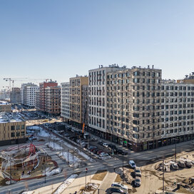 Ход строительства в жилом квартал «LIFE Варшавская» за Январь — Март 2024 года, 3