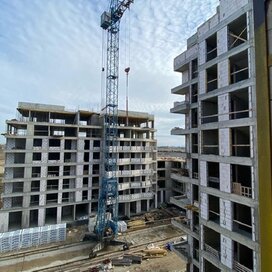 Ход строительства в жилом квартале «Розовое озеро» за Октябрь — Декабрь 2023 года, 2