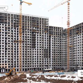 Ход строительства в ЖК «Новоград Павлино» за Апрель — Июнь 2024 года, 1