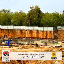 Ход строительства в ЖК «Донской Арбат 2» за Апрель — Июнь 2024 года, 2