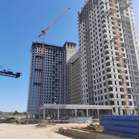 Ход строительства в ЖК «РУСИЧ-Кантемировский» за Апрель — Июнь 2024 года, 5