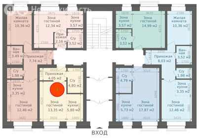 Квартира 21,6 м², студия - изображение 2