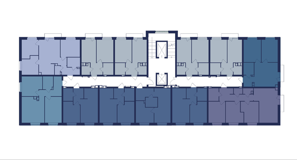 54,2 м², 3-комнатная квартира 4 750 000 ₽ - изображение 103