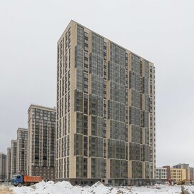Ход строительства в ЖК «Юнтолово» за Январь — Март 2025 года, 2