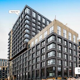 Ход строительства в ЖК «Верейская 41» за Январь — Март 2025 года, 4