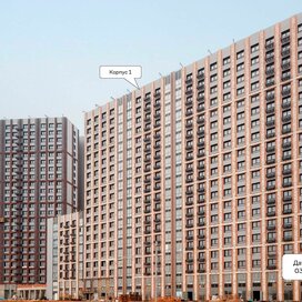 Ход строительства в ЖК «Квартал Румянцево» за Январь — Март 2025 года, 1