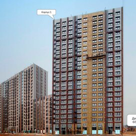 Ход строительства в ЖК «Квартал Румянцево» за Январь — Март 2025 года, 2