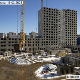 Ход строительства в ЖК «Морская миля» за Январь — Март 2025 года, 3