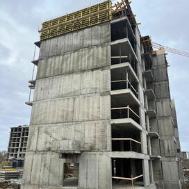 Ход строительства в ЖК «Красная Горка» за Январь — Март 2025 года, 4