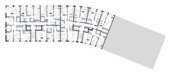 Квартира 132,8 м², 3-комнатная - изображение 2
