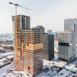 Ход строительства в ЖК «УРБАНИКА» за Январь — Март 2025 года, 3