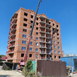 Ход строительства в ЖК по ул. Заозёрная, 36 за Июль — Сентябрь 2021 года, 2