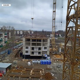 Ход строительства в ЖК «СЕМЕЙНЫЙ КВАРТАЛ» за Апрель — Июнь 2025 года, 6