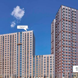 Ход строительства в ЖК «Квартал Румянцево» за Апрель — Июнь 2025 года, 1