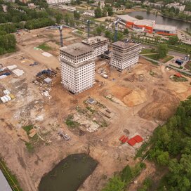 Ход строительства в ЖК «Новая Жизнь – Львовская» за Апрель — Июнь 2025 года, 3