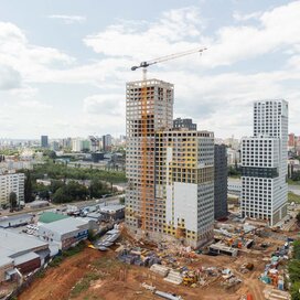 Ход строительства в ЖК «УРБАНИКА» за Июль — Сентябрь 2025 года, 5