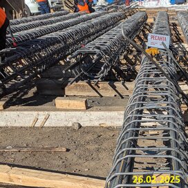 Ход строительства в доме «Клевер» за Январь — Март 2025 года, 2