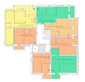 Квартира 44,1 м², 1-комнатная - изображение 1