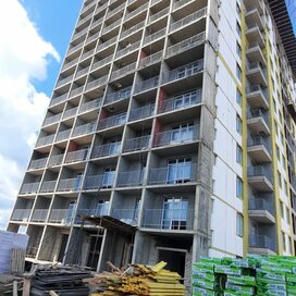 Ход строительства в ЖК «Новалэнд» за Апрель — Июнь 2025 года, 1