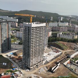 Ход строительства в Снежном парке за Июль — Сентябрь 2025 года, 3