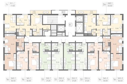 Квартира 36,4 м², 1-комнатная - изображение 2