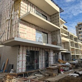 Ход строительства в ЖК «Миндаль» за Октябрь — Декабрь 2025 года, 3