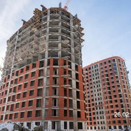 Ход строительства в лаунж-квартале Лэйк Таун за Январь — Март 2026 года, 6