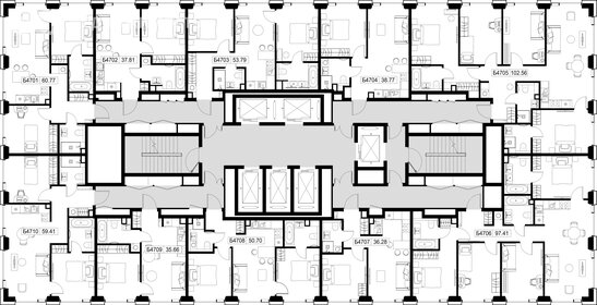 Квартира 97,4 м², 4-комнатная - изображение 1