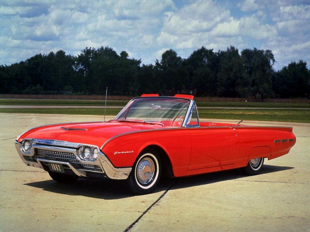 1960 Ford Thunderbird 430 Кабриолет: история, особенности, спецификации