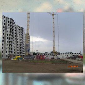 Ход строительства в квартале «Ривер Парк Коломенское» за Июль — Сентябрь 2014 года, 6