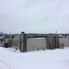 Ход строительства в ЖК «Анискино» за Январь — Март 2017 года, 3