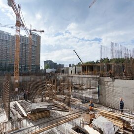 Ход строительства в ЖК «Москва» за Июль — Сентябрь 2017 года, 5