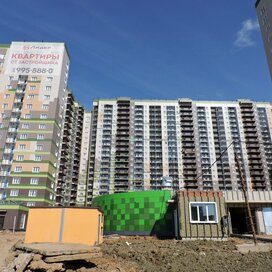 Ход строительства в квартале «Новое Тушино» за Апрель — Июнь 2017 года, 1