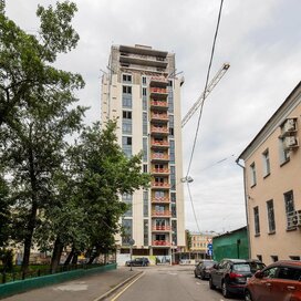 Ход строительства в клубном доме «Басманный, 5» за Июль — Сентябрь 2017 года, 2