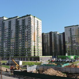 Ход строительства в квартале «Новое Тушино» за Июль — Сентябрь 2017 года, 2