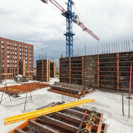 Ход строительства в квартале «Новаторов» за Апрель — Июнь 2017 года, 3