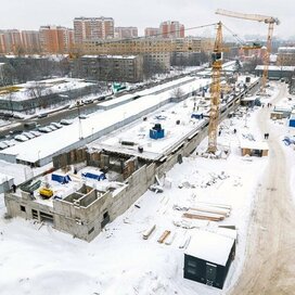 Ход строительства в жилом комплексе «Варшавское шоссе 141» за Январь — Март 2017 года, 3