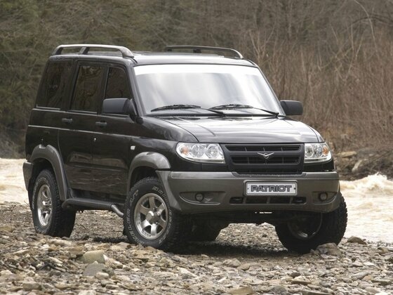 2007 УАЗ Patriot 3163 I, чёрный, 310000 рублей, вид 1