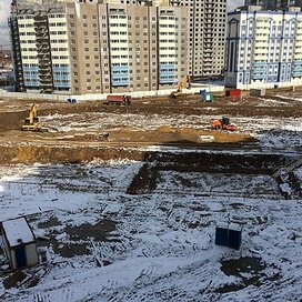 Ход строительства в микрорайоне «Новое Домодедово» за Апрель — Июнь 2015 года, 1