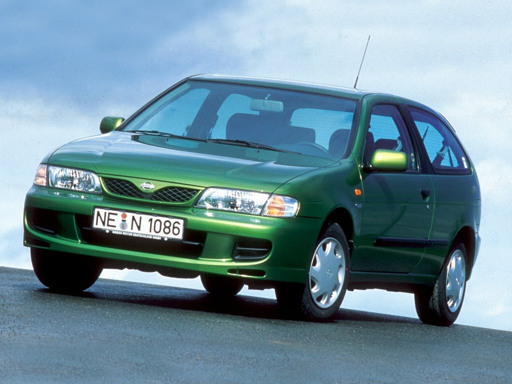 Ниссан n15 фото Купить б/у Nissan Almera I (N15) 1.4 MT (75 л.с.) бензин механика в Ижевске: зел