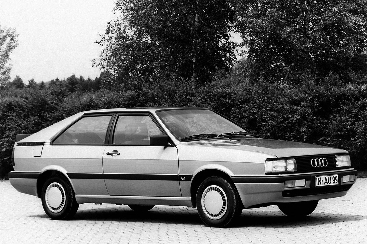 Audi Coupe 1984 - 1988, 1 поколение (B2) рестайлинг, Купе ...