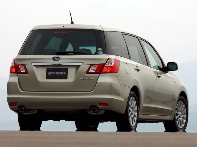 Subaru Exiga 2008-2014 - технические характеристики фото и обзор
