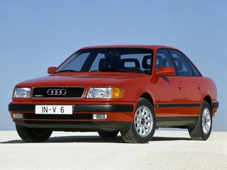 1991 Audi 100 IV (C4), чёрный, 150000 рублей, вид 1